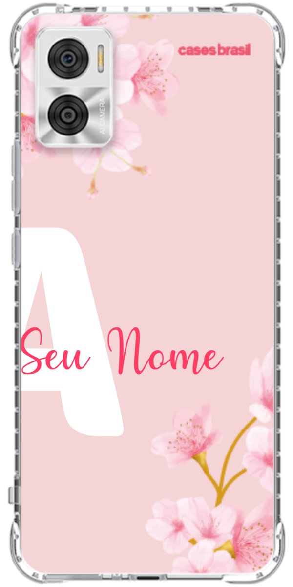 Capinha para Celular Cerejeira com Inicial