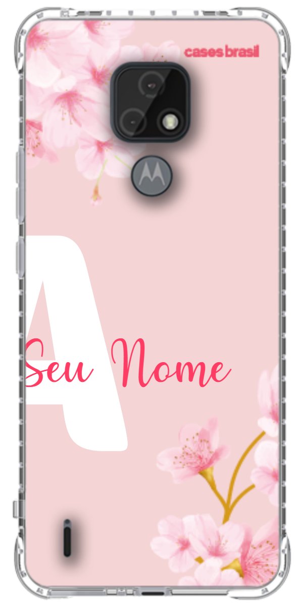 Capinha para Celular Cerejeira com Inicial
