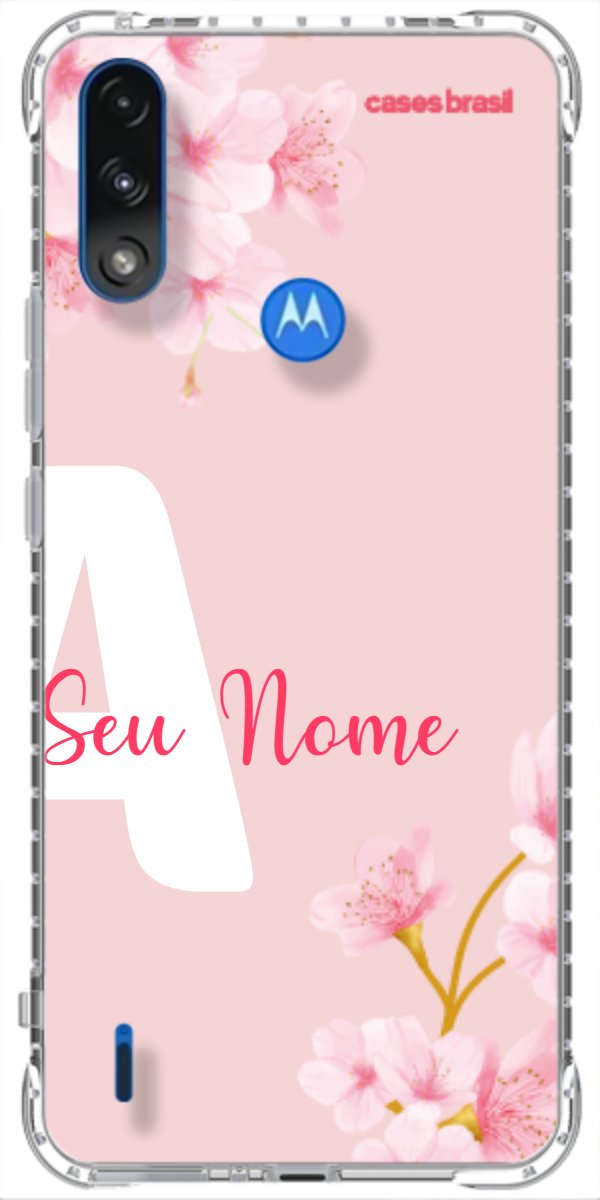 Capinha para Celular Cerejeira com Inicial