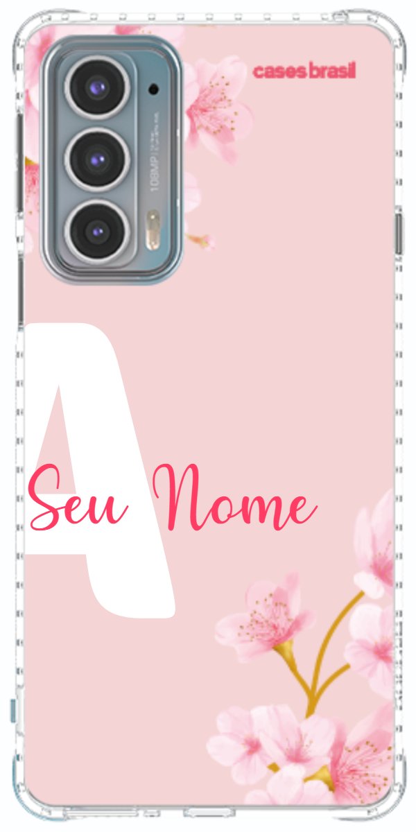Capinha para Celular Cerejeira com Inicial