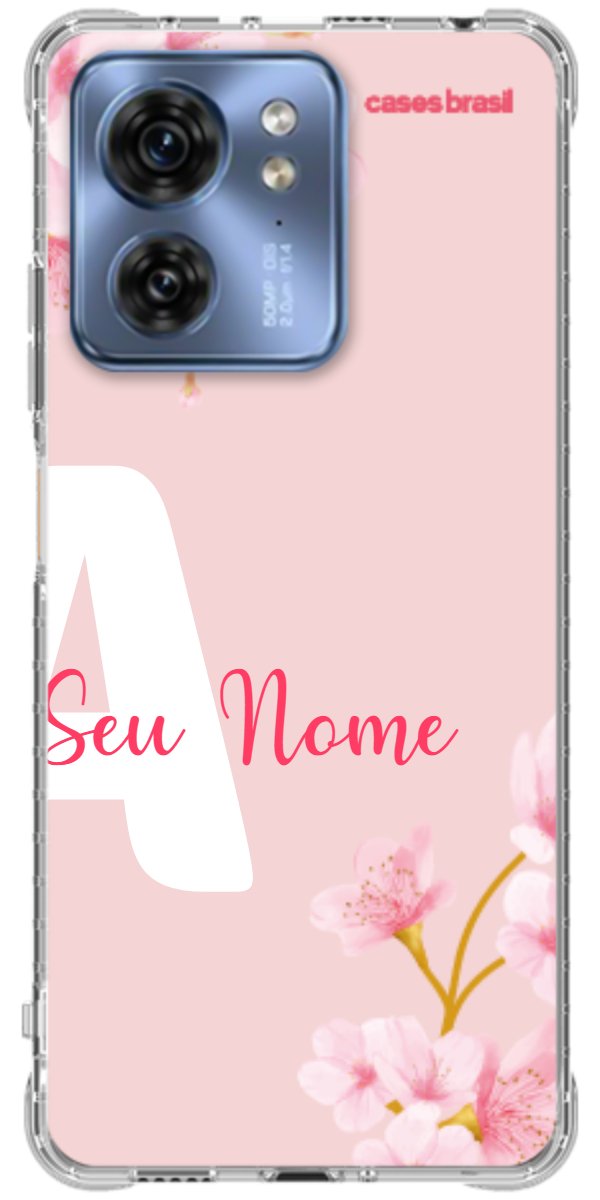 Capinha para Celular Cerejeira com Inicial