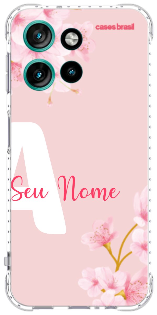 Capinha para Celular Cerejeira com Inicial