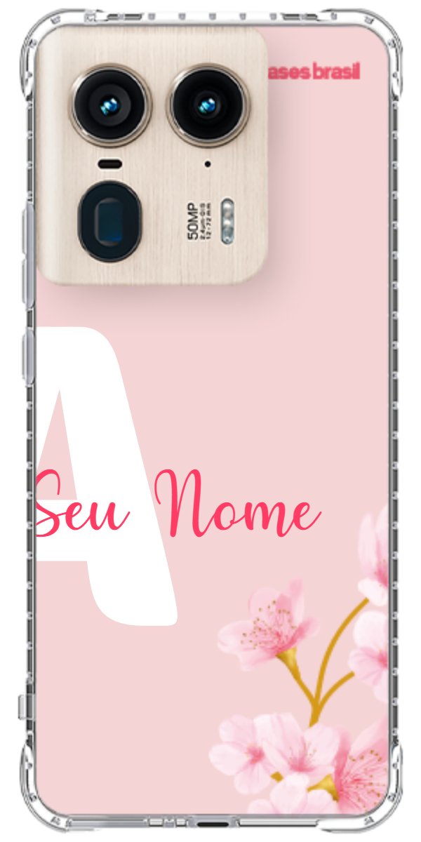 Capinha para Celular Cerejeira com Inicial