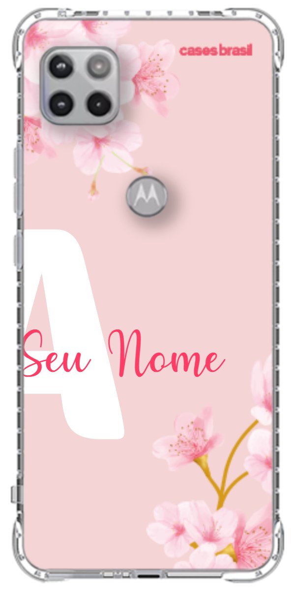 Capinha para Celular Cerejeira com Inicial