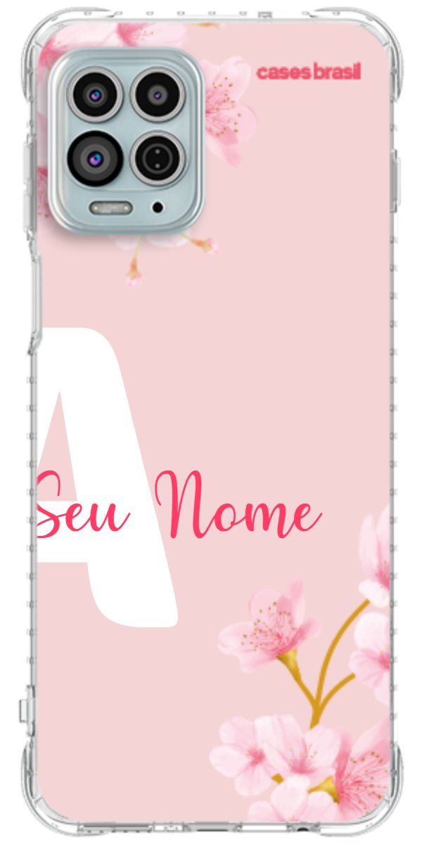 Capinha para Celular Cerejeira com Inicial