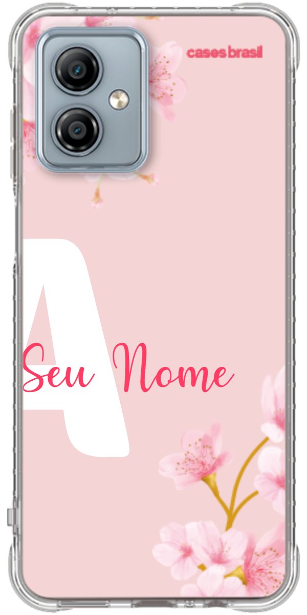 Capinha para Celular Cerejeira com Inicial
