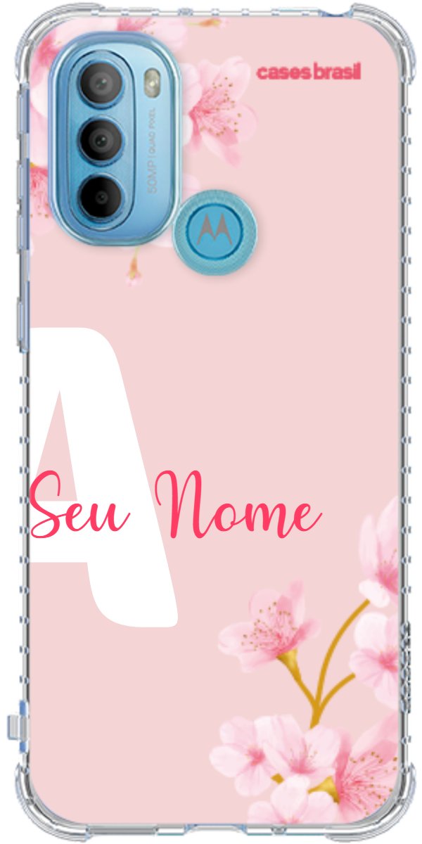 Capinha para Celular Cerejeira com Inicial