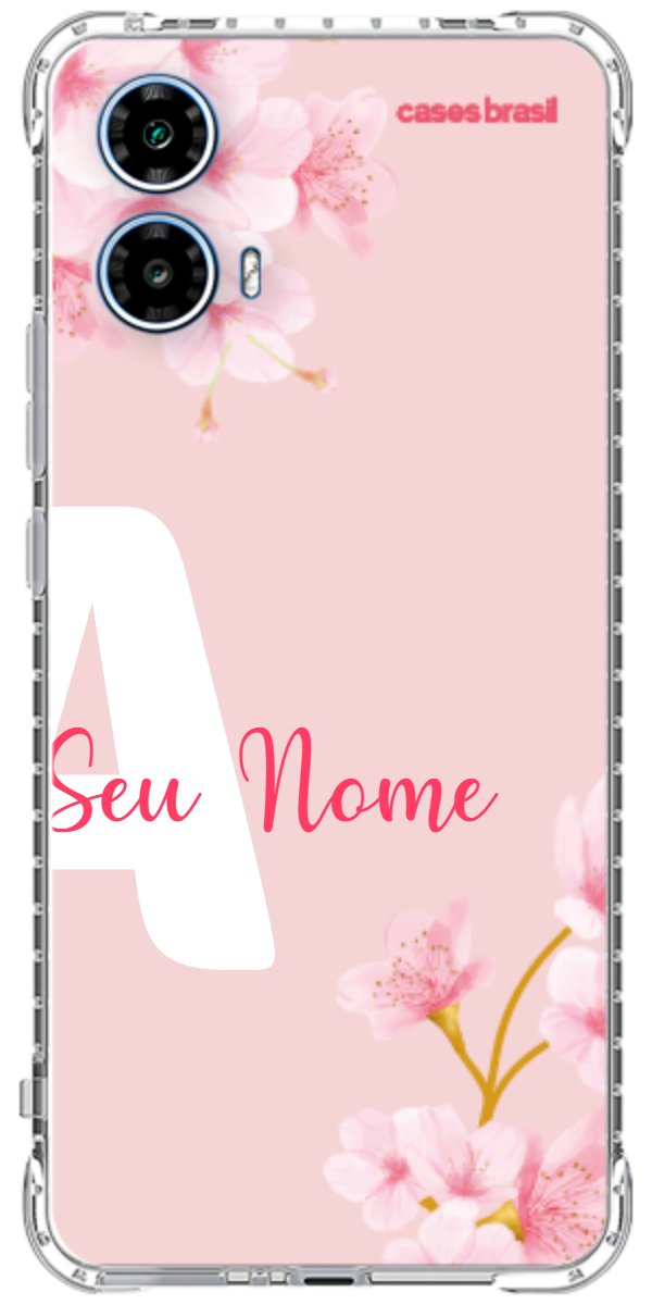 Capinha para Celular Cerejeira com Inicial