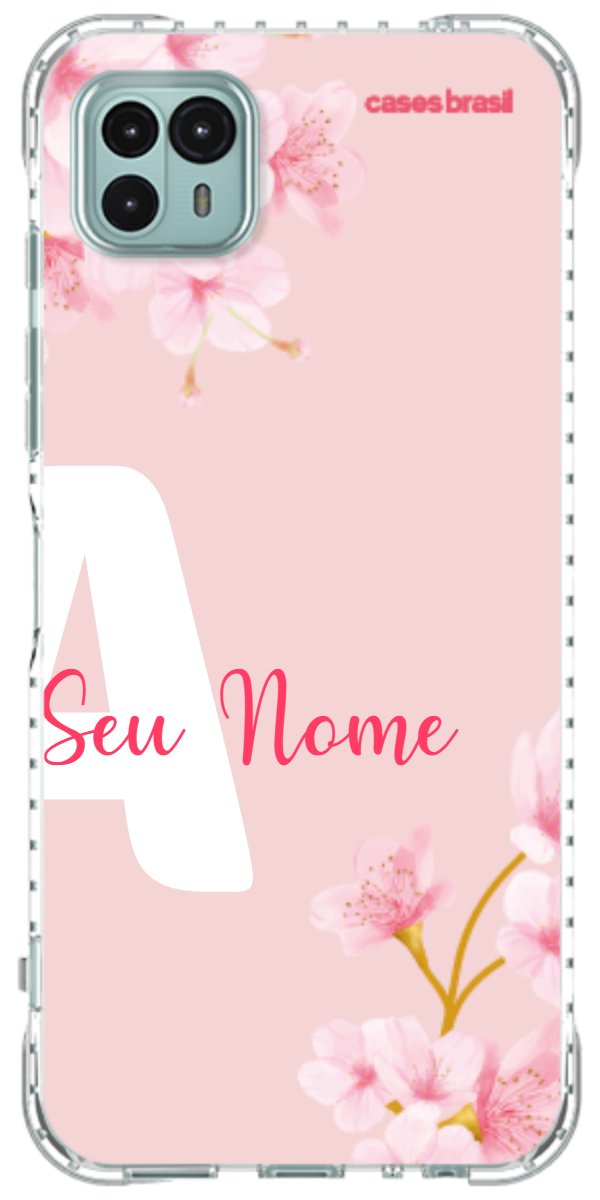 Capinha para Celular Cerejeira com Inicial