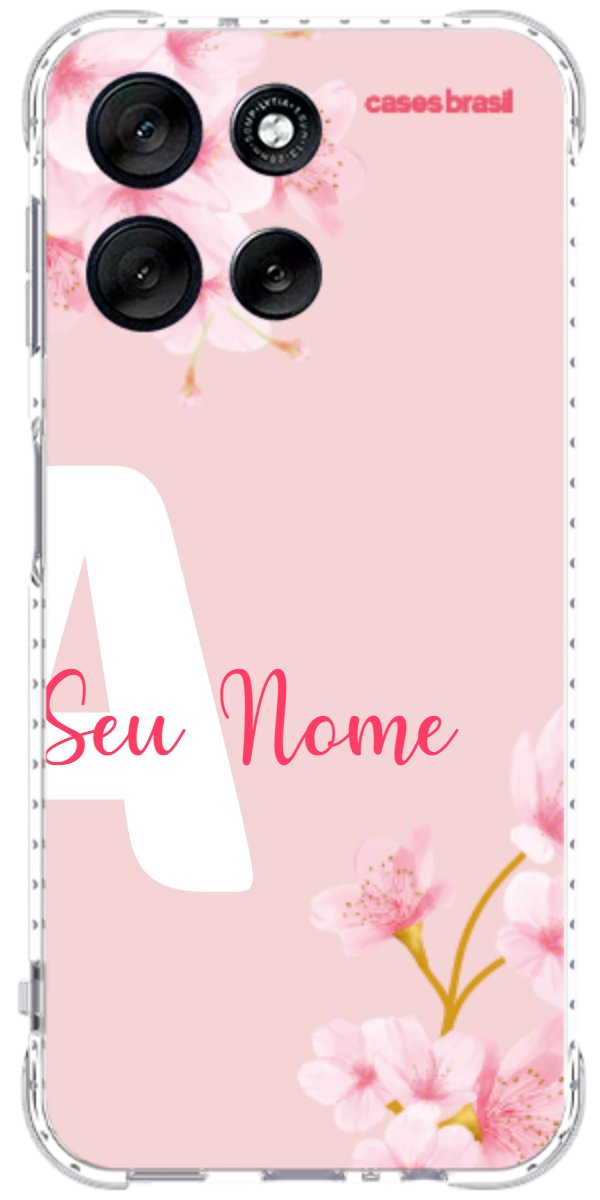 Capinha para Celular Cerejeira com Inicial