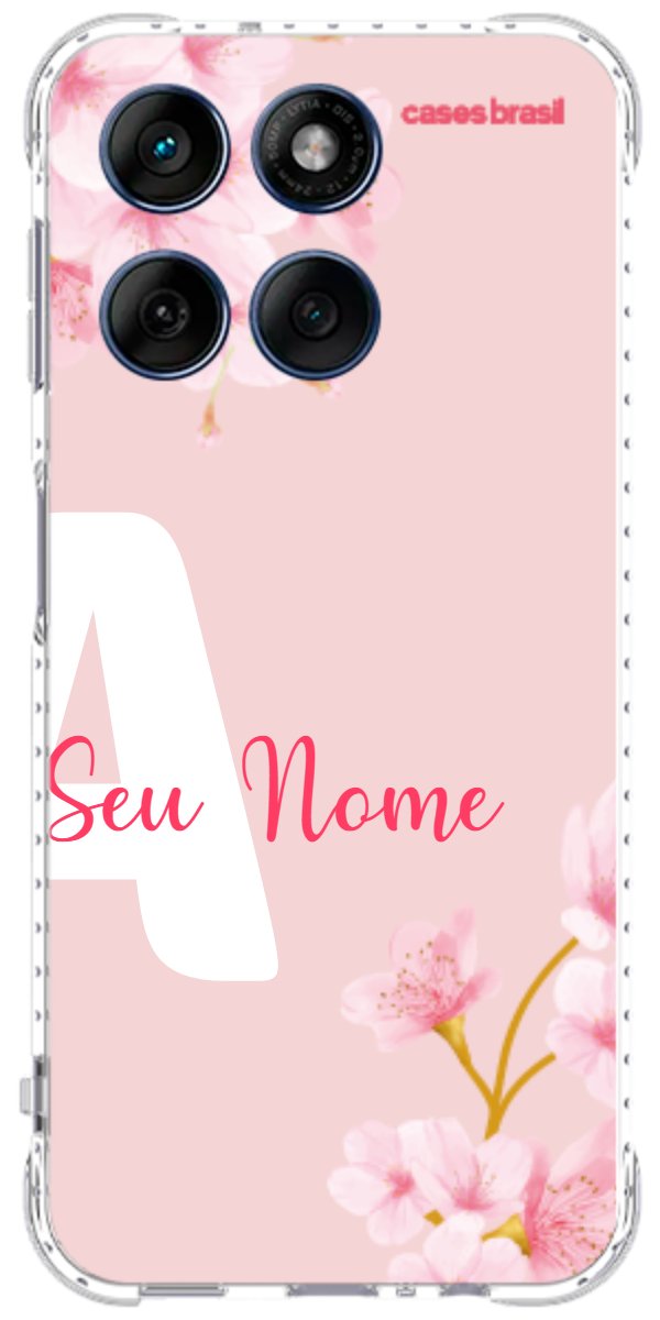 Capinha para Celular Cerejeira com Inicial