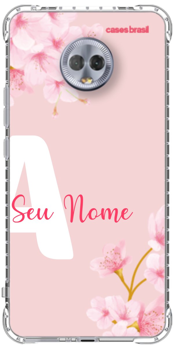 Capinha para Celular Cerejeira com Inicial
