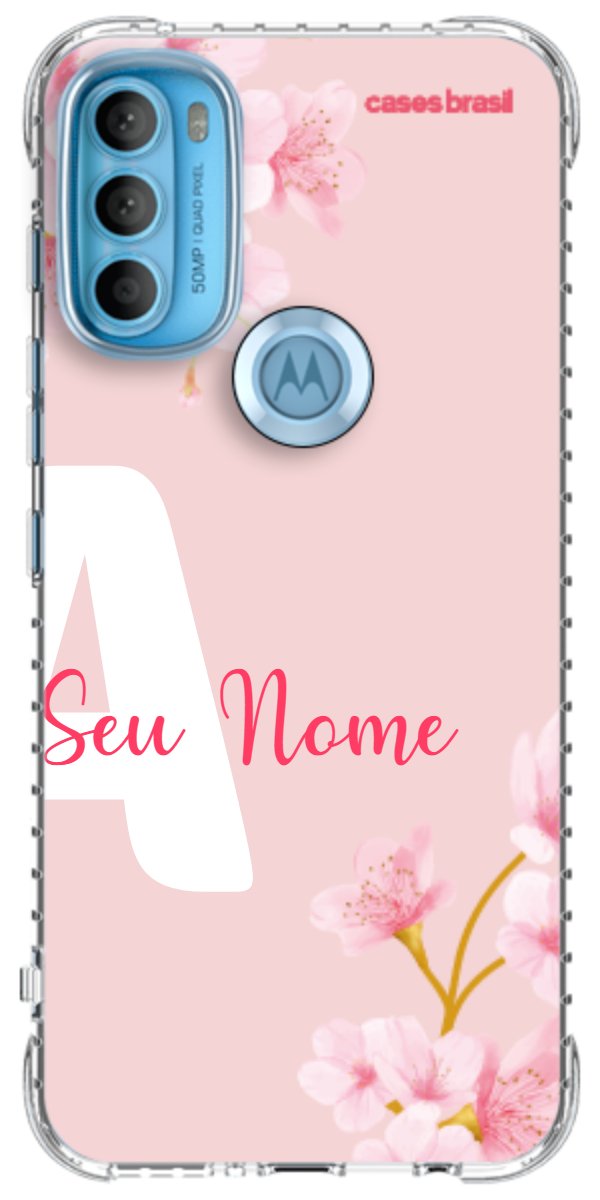 Capinha para Celular Cerejeira com Inicial