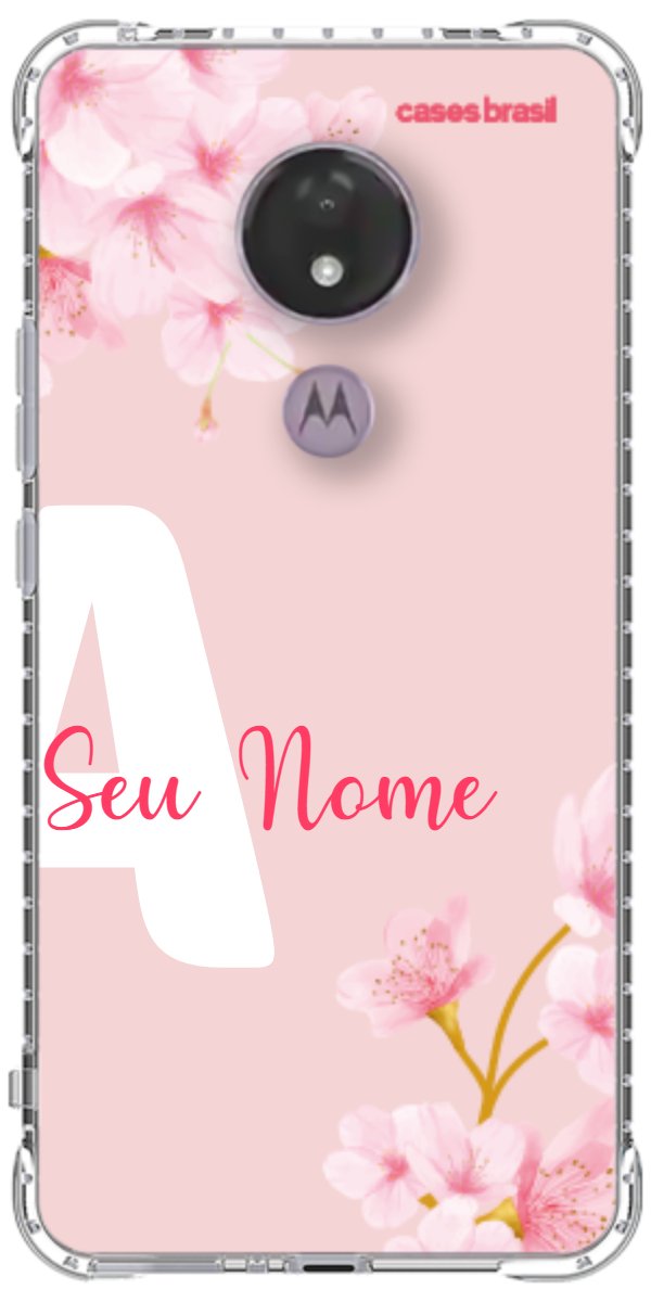 Capinha para Celular Cerejeira com Inicial