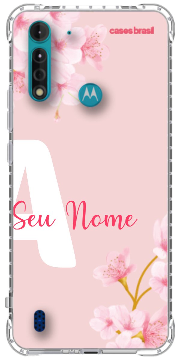 Capinha para Celular Cerejeira com Inicial