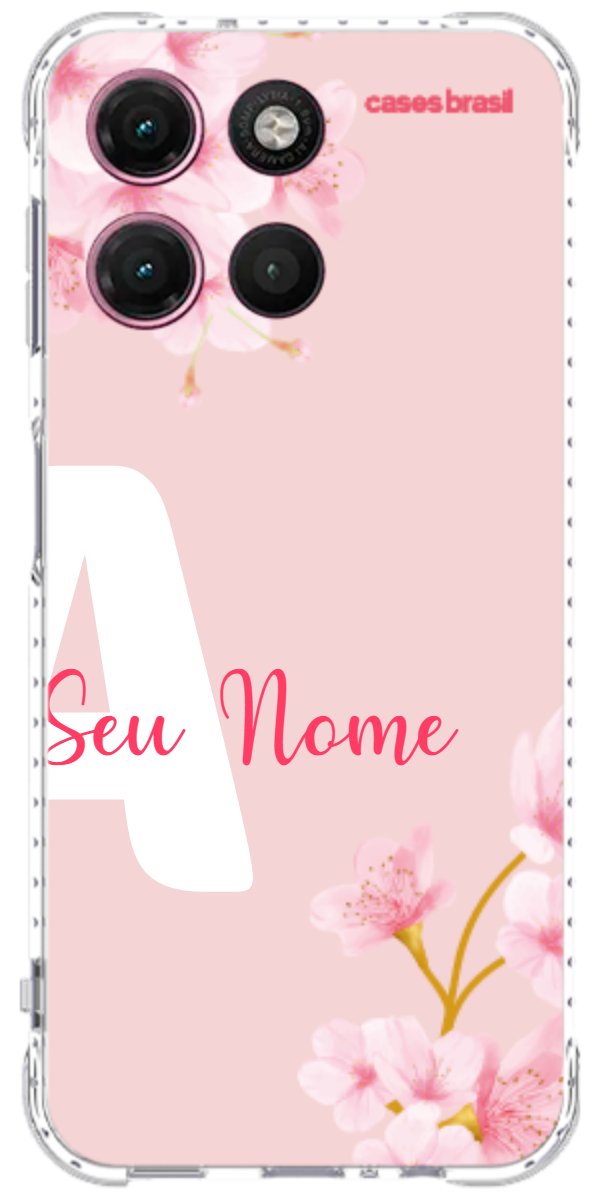 Capinha para Celular Cerejeira com Inicial