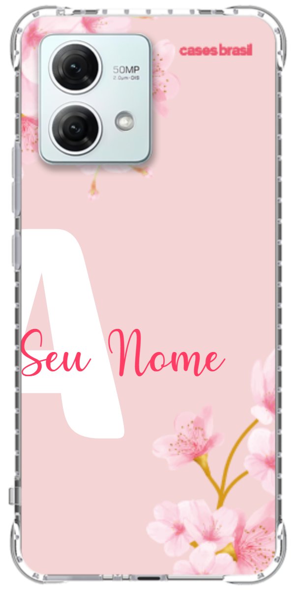 Capinha para Celular Cerejeira com Inicial