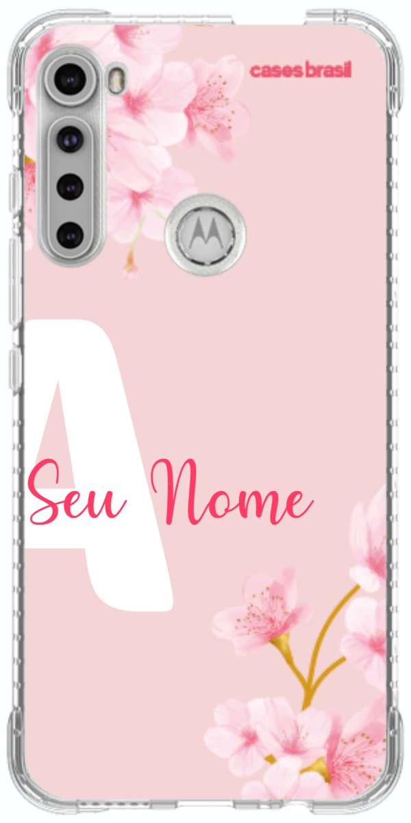 Capinha para Celular Cerejeira com Inicial