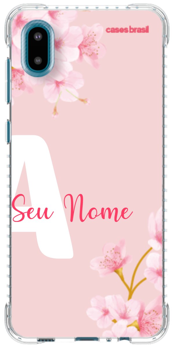 Capinha para Celular Cerejeira com Inicial