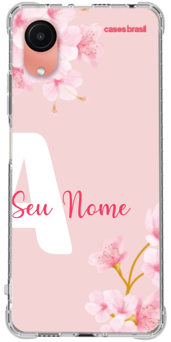 Capinha para Celular Cerejeira com Inicial