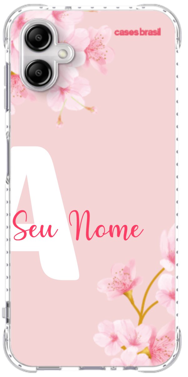 Capinha para Celular Cerejeira com Inicial