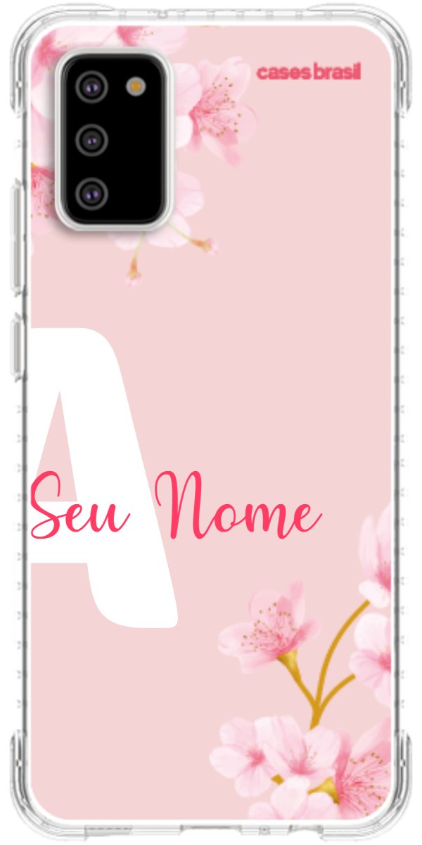 Capinha para Celular Cerejeira com Inicial