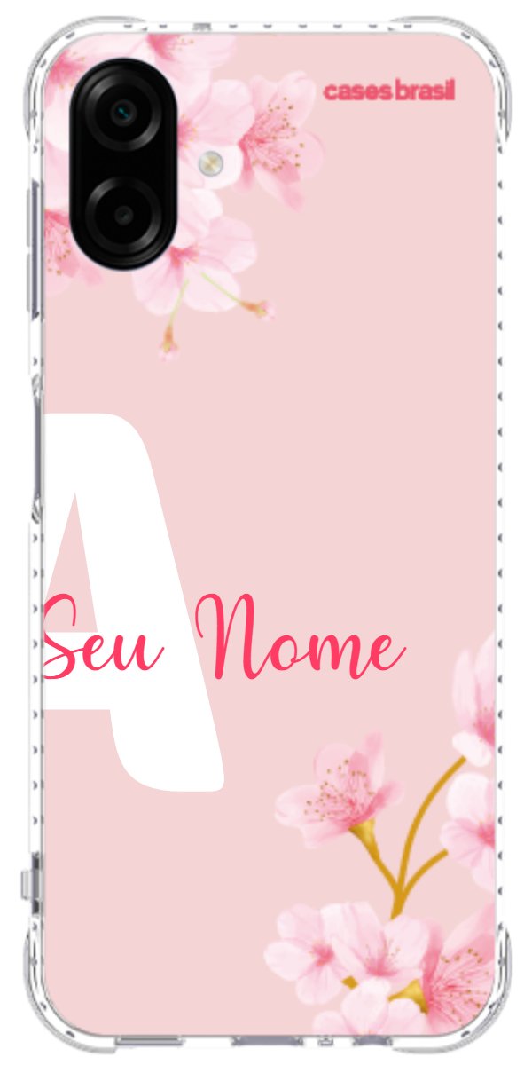 Capinha para Celular Cerejeira com Inicial
