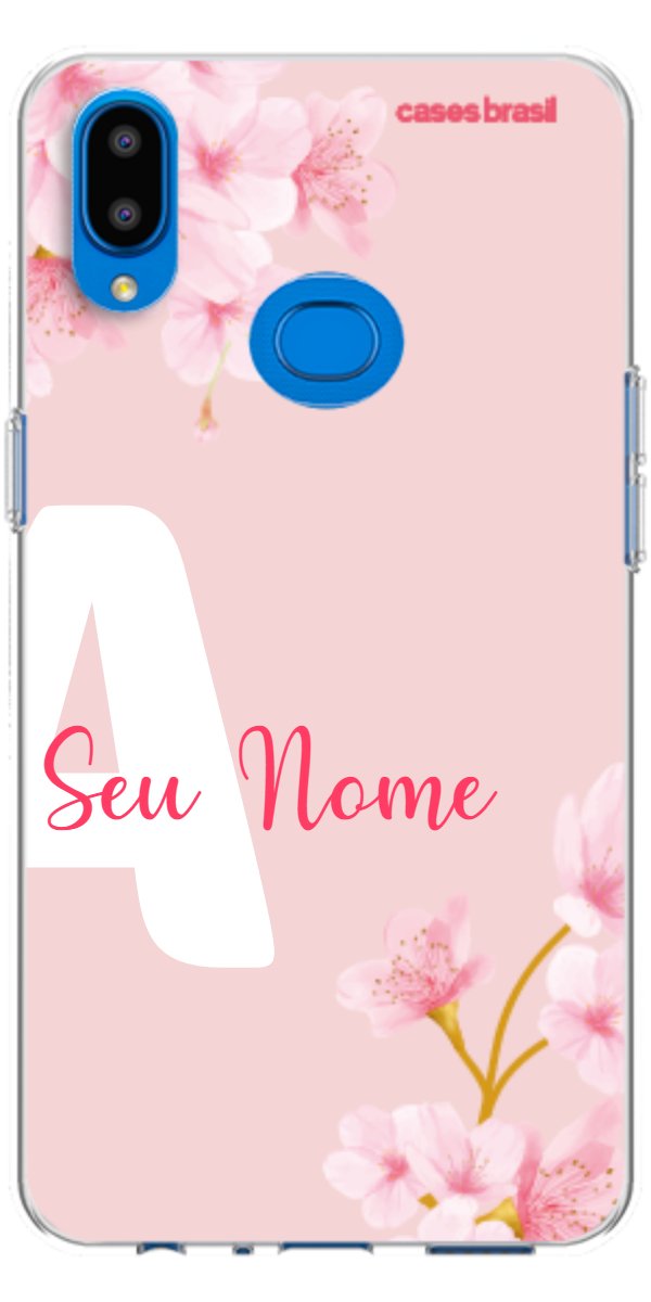 Capinha para Celular Cerejeira com Inicial