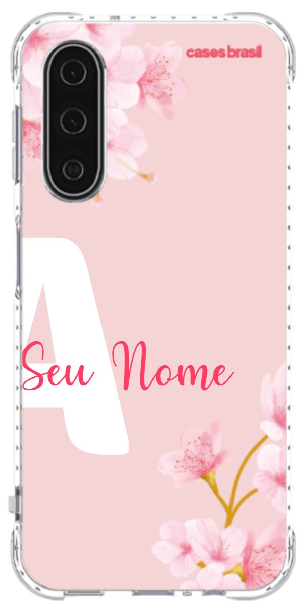 Capinha para Celular Cerejeira com Inicial