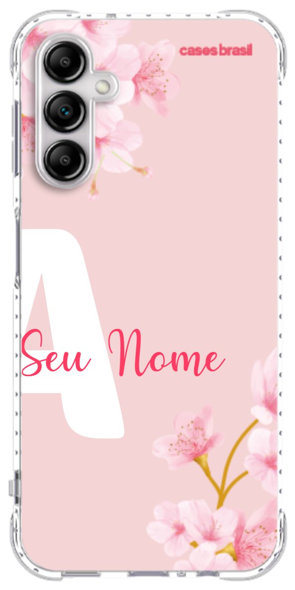 Capinha para Celular Cerejeira com Inicial