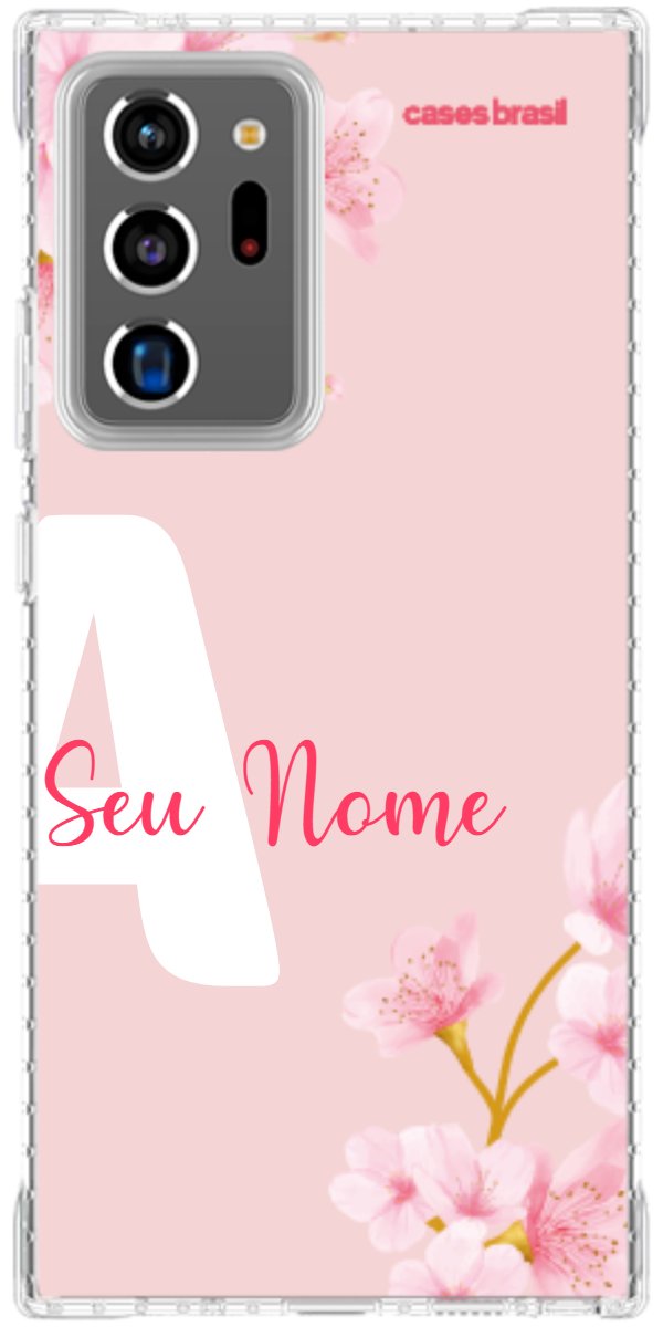 Capinha para Celular Cerejeira com Inicial