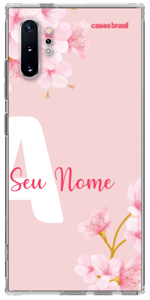 Capinha para Celular Cerejeira com Inicial