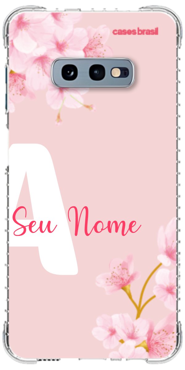 Capinha para Celular Cerejeira com Inicial