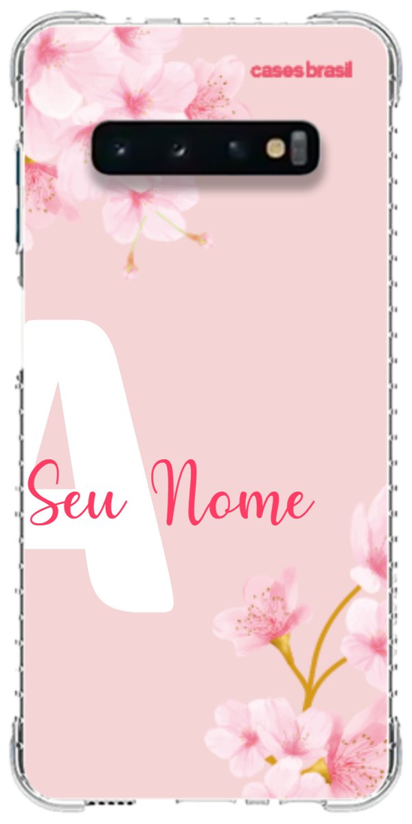 Capinha para Celular Cerejeira com Inicial