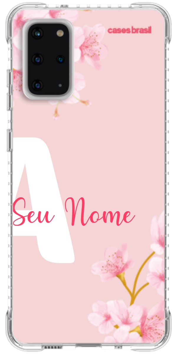 Capinha para Celular Cerejeira com Inicial