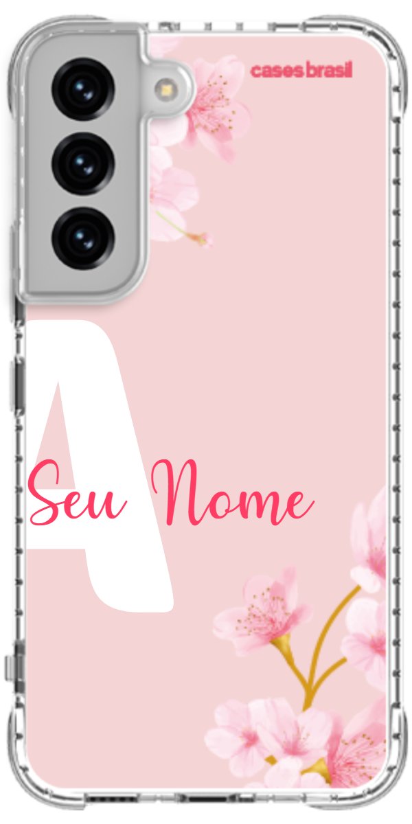 Capinha para Celular Cerejeira com Inicial