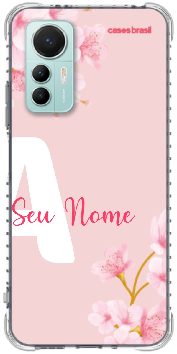 Capinha para Celular Cerejeira com Inicial