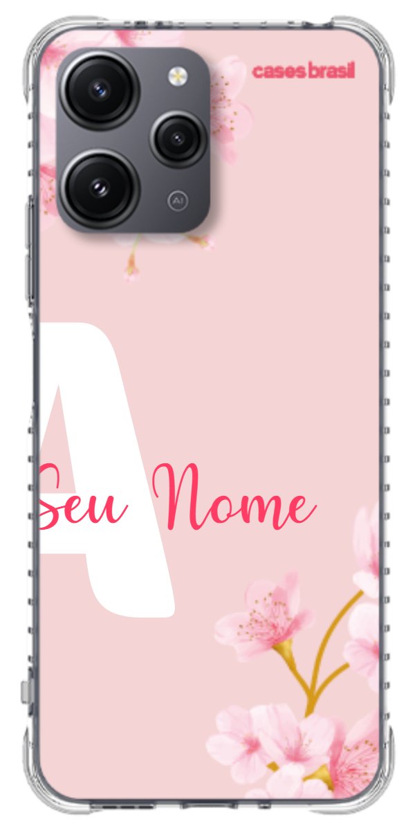 Capinha para Celular Cerejeira com Inicial