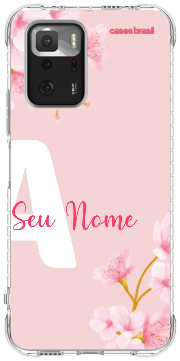 Capinha para Celular Cerejeira com Inicial