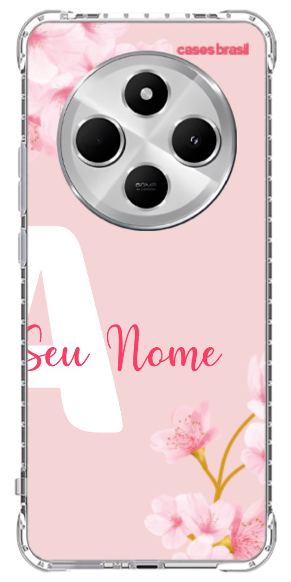 Capinha para Celular Cerejeira com Inicial