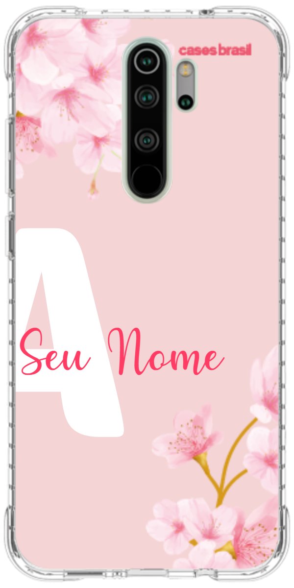 Capinha para Celular Cerejeira com Inicial