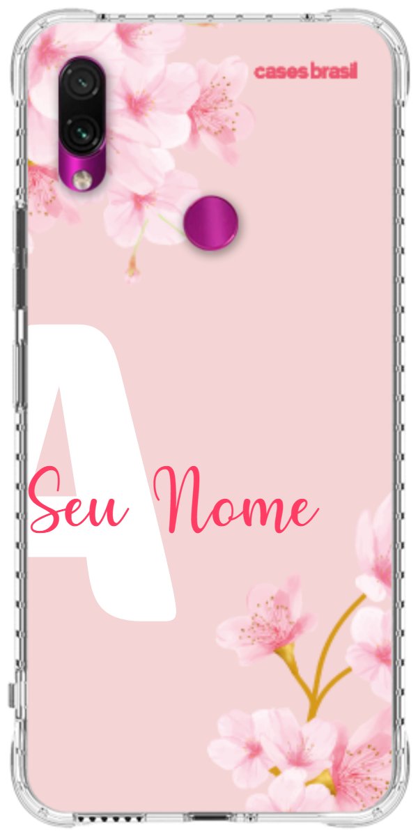 Capinha para Celular Cerejeira com Inicial
