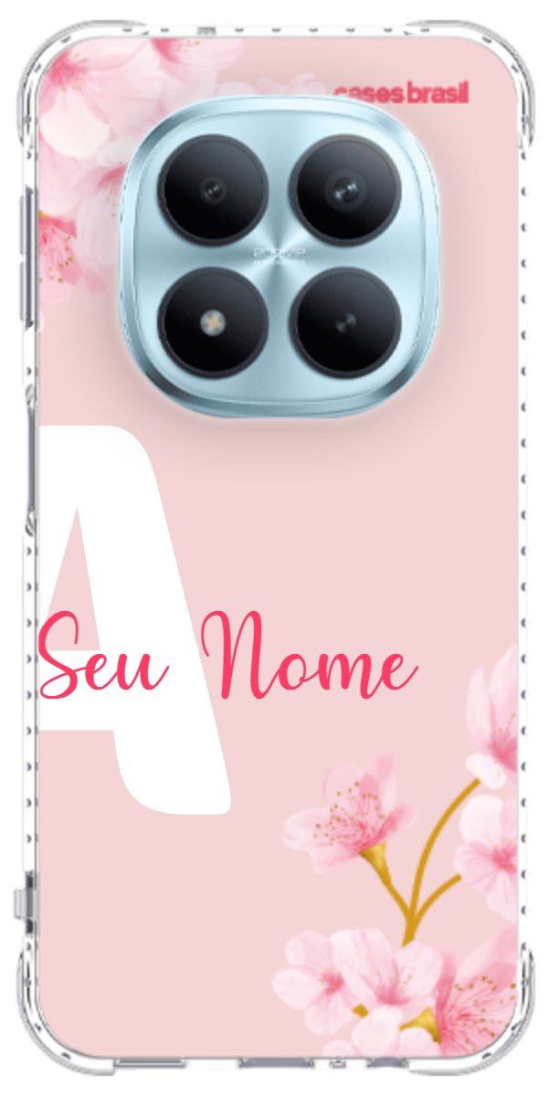 Capinha para Celular Cerejeira com Inicial