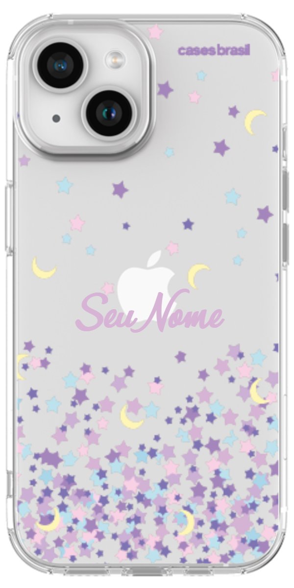 Capinha para Celular Estralas Flutuantes