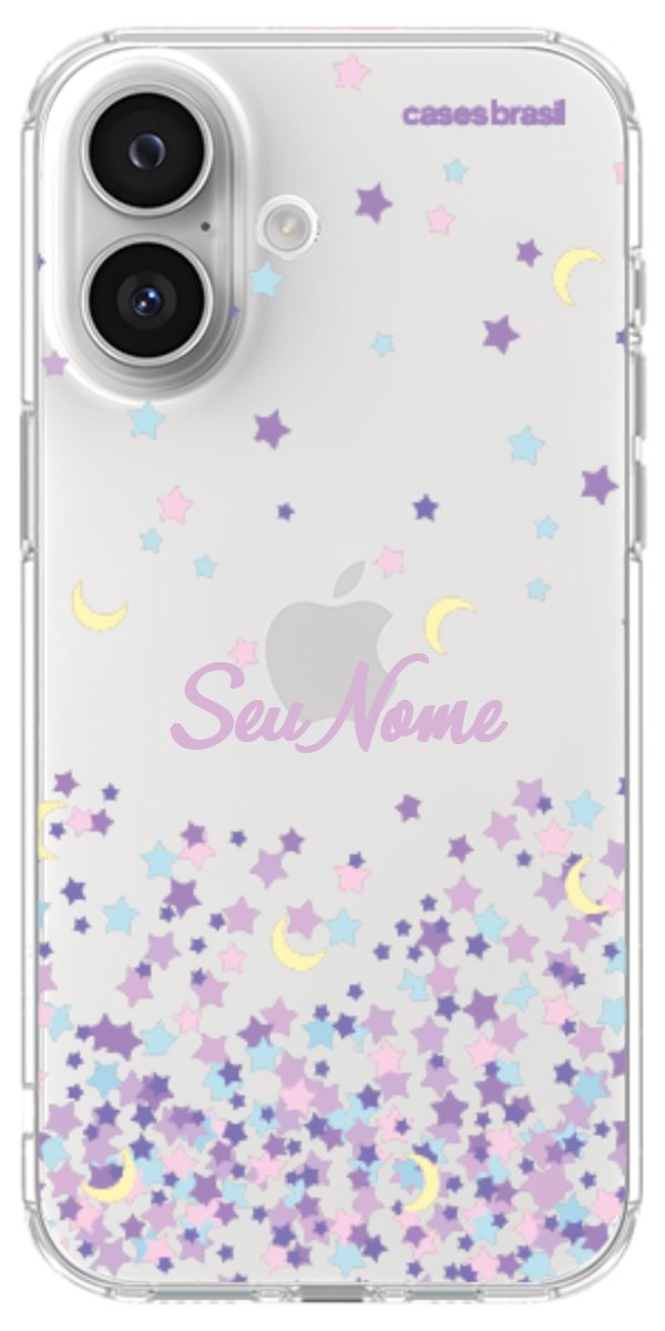 Capinha para Celular Estralas Flutuantes