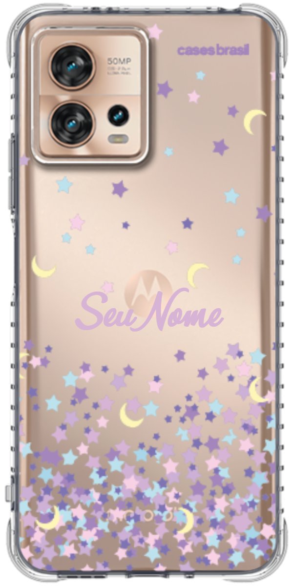 Capinha para Celular Estralas Flutuantes