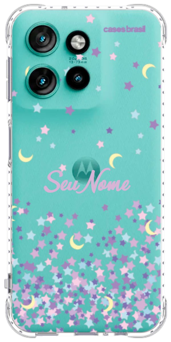 Capinha para Celular Estralas Flutuantes