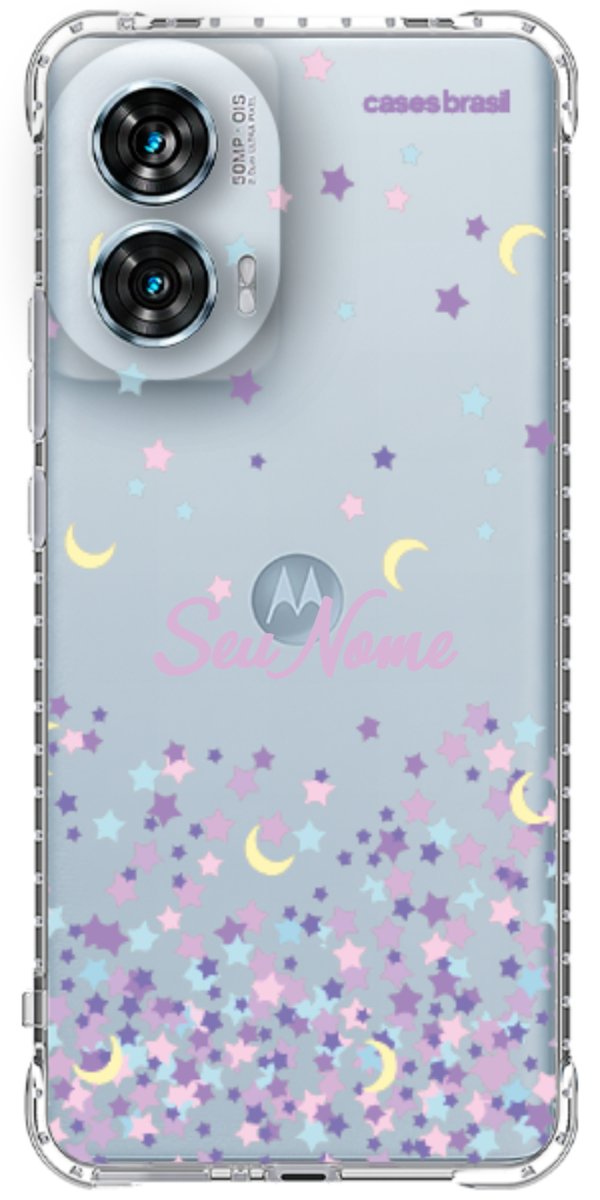 Capinha para Celular Estralas Flutuantes