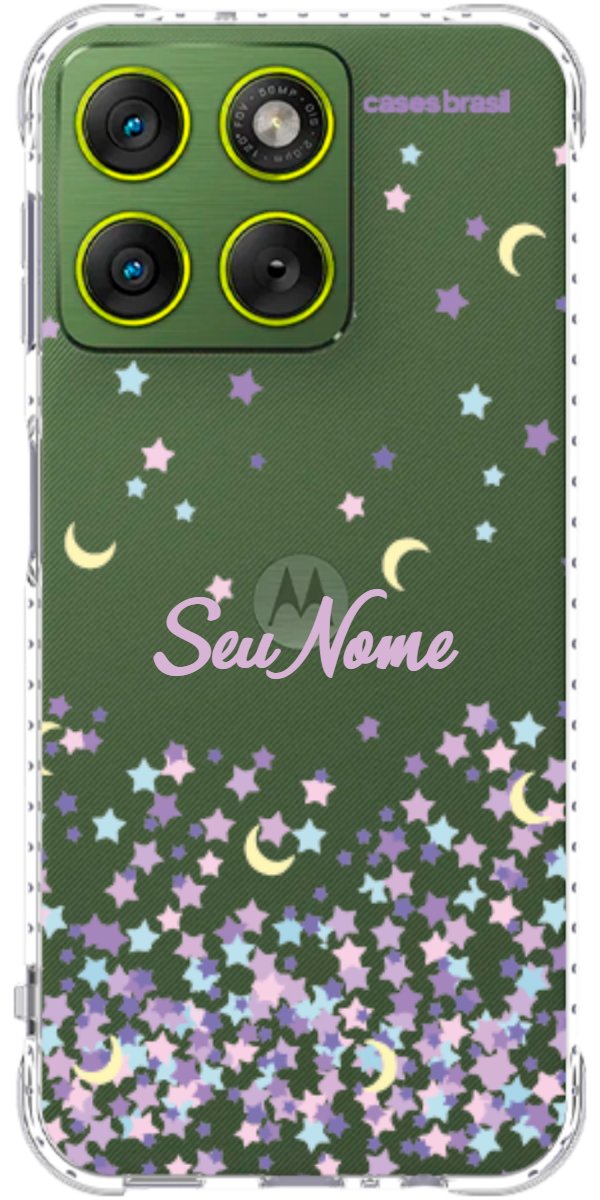 Capinha para Celular Estralas Flutuantes