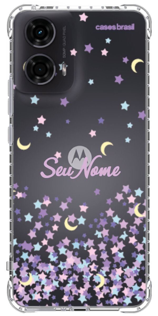 Capinha para Celular Estralas Flutuantes